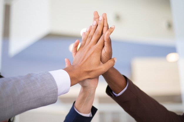 Compliant, confident corporate team